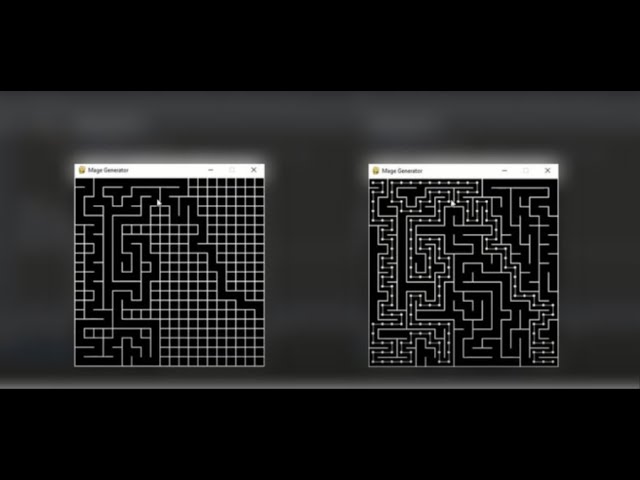 Maze Generator + Path Finding with Python Pygame (With Source Code)