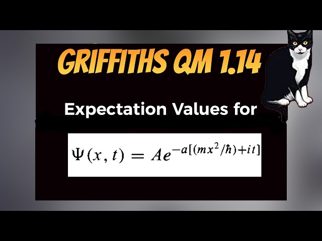 Griffiths QM 1.14 Solution (HARD PROBLEM) - Expectation Values for Gaussian wavefunction