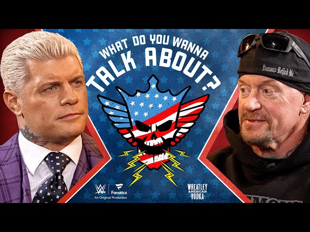 Undertaker talks locker room secrets, new WWE role, Bret vs. Shawn | What Do You Wanna Talk About?