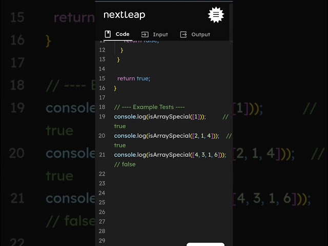 Special Array Parity Check | JavaScript Solution Explained | DSA / LeetCode Array Problem