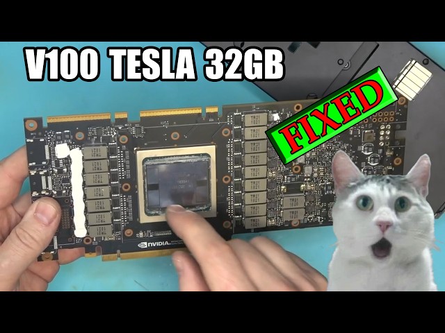 Datacenter GPU V100 TESLA 32GB repair