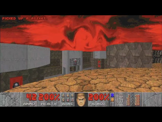 DOOM 2 - Revolution! (Map 29 - Hall of Maim): Ultra Violence 100% (PS5 Gameplay)