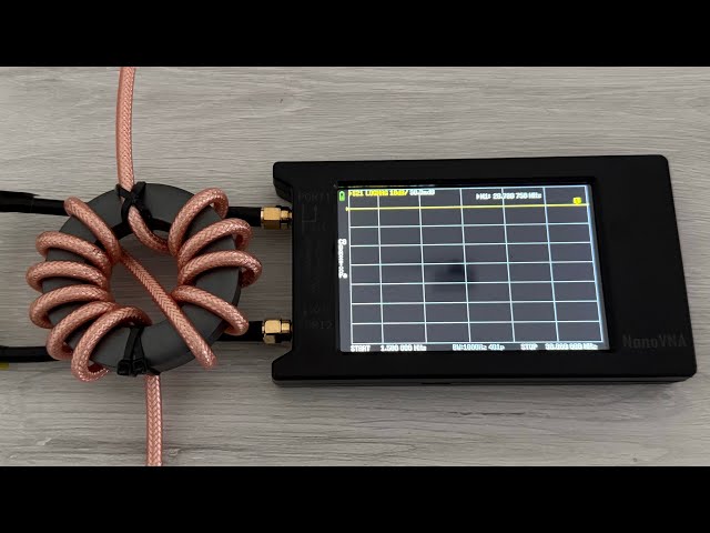 NANO VNA - RF CHOKE, CABLAGGI E CALIBRAZIONI PER LA MISURAZIONE.