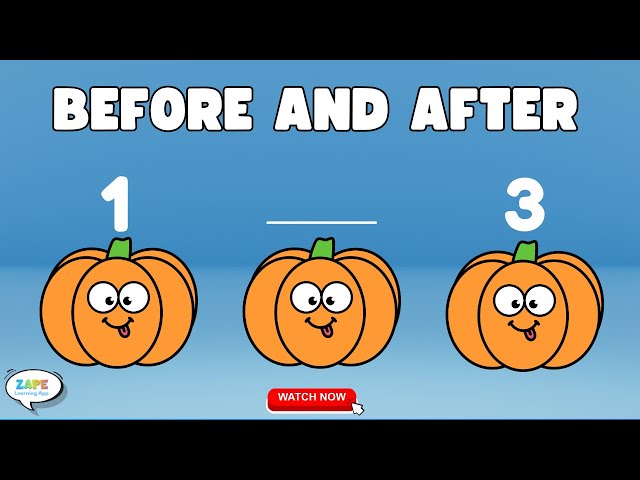 “Before and After Numbers for Kids 🔢 | Grade 1 Math Learning Video | Fun Number Lesson!”