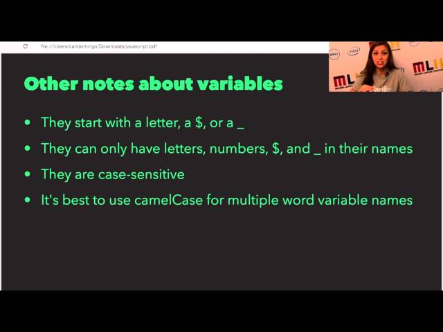 Intro to JavaScript