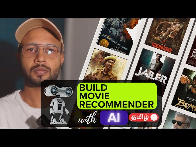 How to Build an AI Movie Recommendation App | Python + Ollama + Streamlit | #aiagents #ai #aitamil