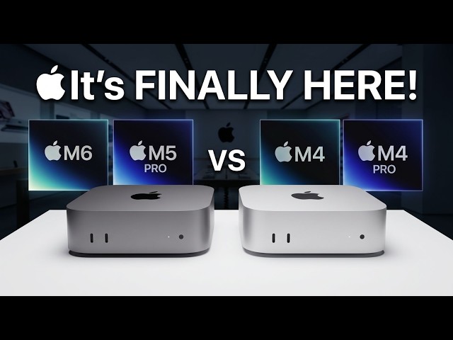 BREAKING NEWS! The New M6 & M5 Pro Mac Mini Is HERE... And It's INSANE!