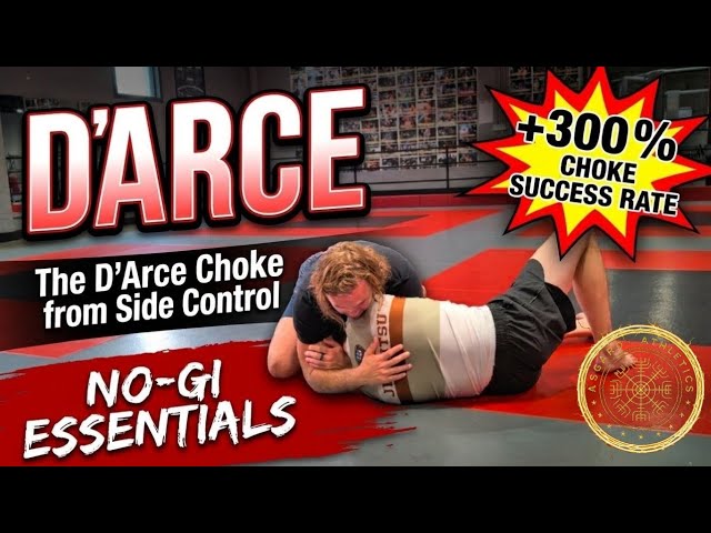 How to D'Arce Choke Anyone Who Turns Into You from Side Control (Islam Makhachev variation at end)