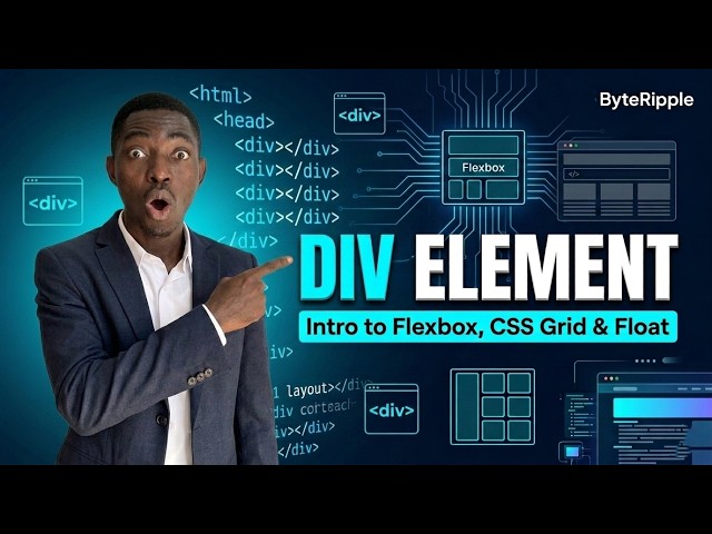 HTML Div Element Explained | Intro to Flexbox, Grid & Float (Beginner Tutorial)