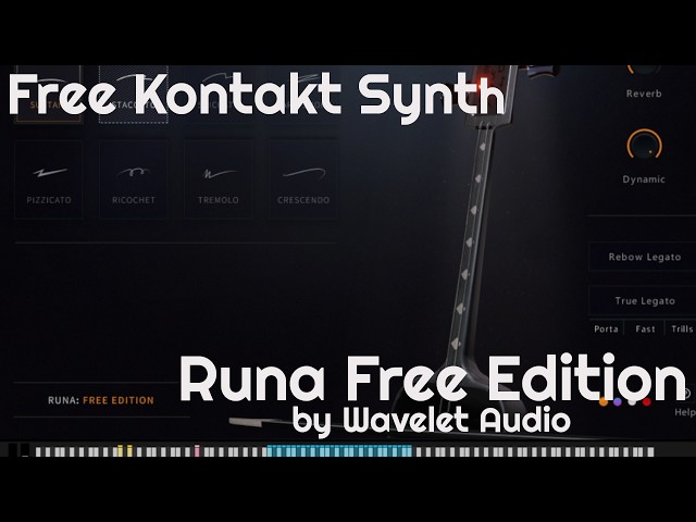 Free Kontakt Synth - Runa Free Edition by Wavelet Audio (No Talking)