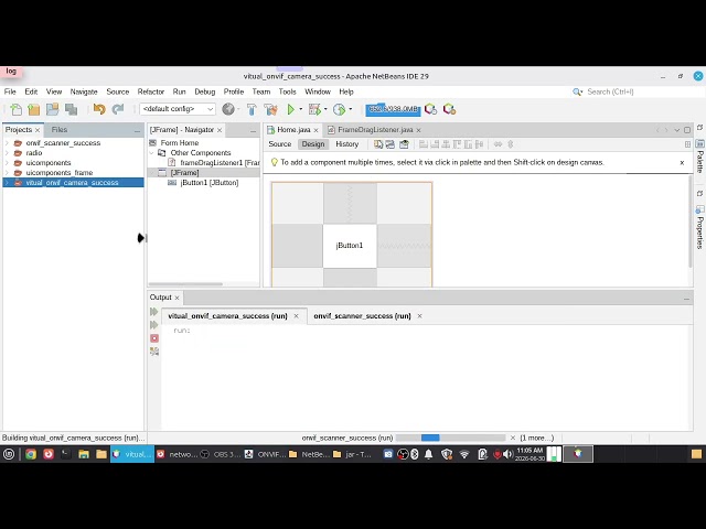 network scanner/ manager using java. detect ip cameras etc