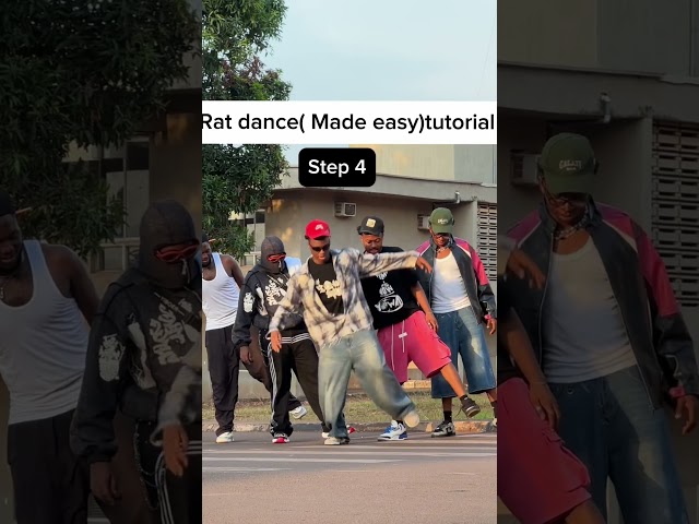 Rat dance (made easy) tutorial ✅ #ratdance #youtubeshorts #shorts #dance #tutorial