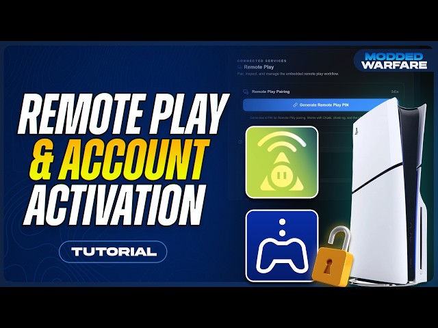 Account Activation & Remote Play Setup on a Jailbroken PS5