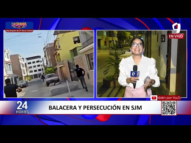 Gunfight and police chase leaves four arrested in San Juan de Miraflores