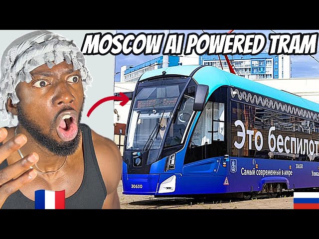 French Guy reacts to Russia's FIRST EVER Self Driving AI Tram
