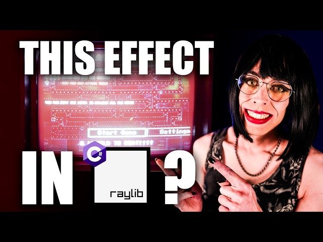 This CRT Shader Effect Works in Raylib-cs