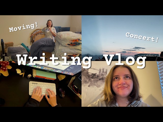 Moving Mayhem & the End of the Writing Streak | Writing Vlog