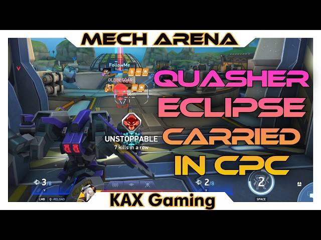 Crushing The Blockhorn Token Event With Quasher Eclipse - Mech Arena