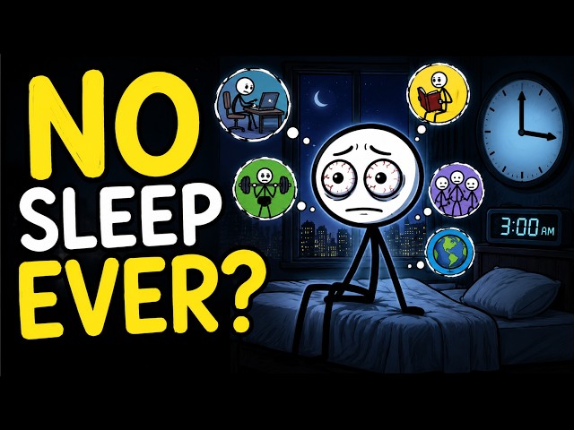 What If Humans Never Needed Sleep?