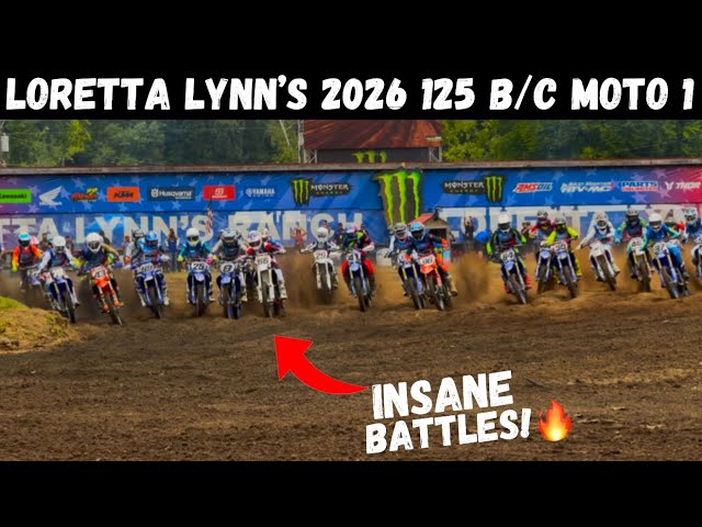 The BEST Sound & Racing in Motocross!! 125cc 2 Strokes Shred Loretta Lynn’s 2026