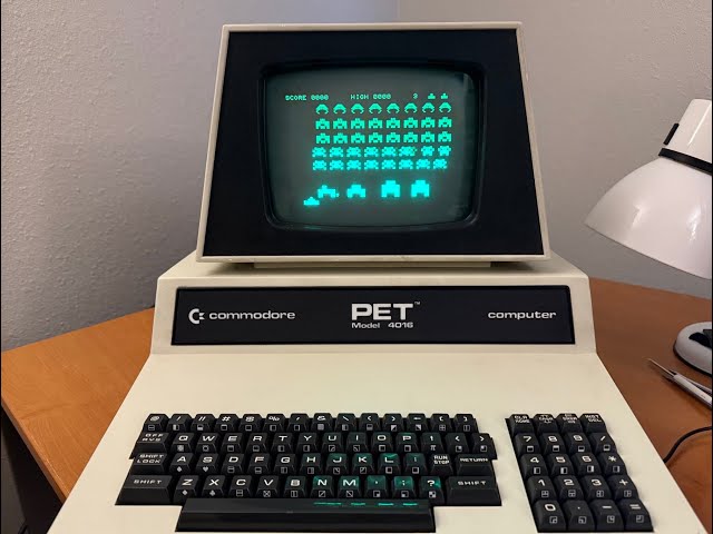 World's Fastest Commodore PET using the MCL65+ 6502 drop-in emulator