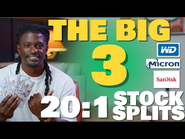 Top 3 Ai Once In A Life Time Stock Splits 20 to 1 Set to EXPLODE #stocksplit