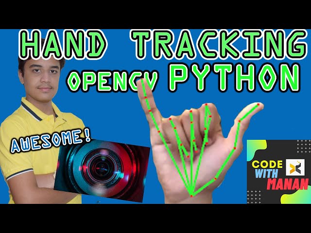 BEWARE! COMPUTER IS TRACKING YOUR HAND! | Hand Tracking Project | OPENCV | PYTHON | COMPUTER VISION