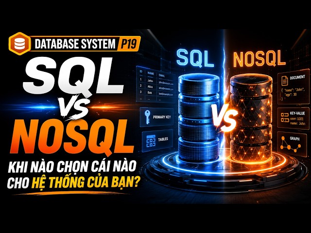 Database P19: SQL vs NoSQL: When to Choose Which for Your System?