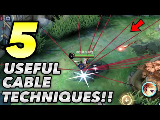 5 Useful Cable Techniques to Use in RANKED!!! | Mobile Legends: Bang Bang