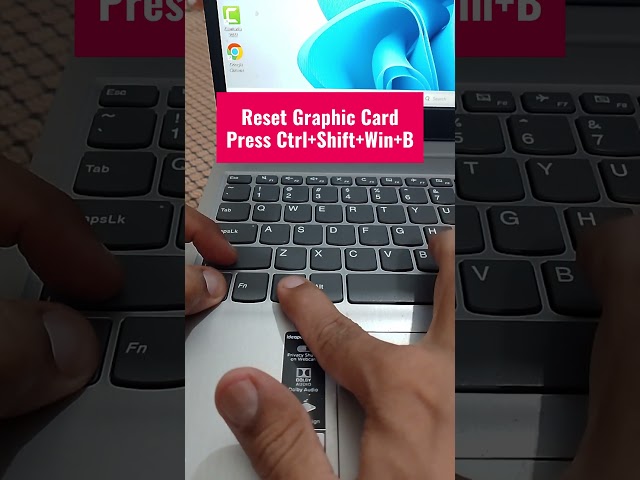 How to FIX Laptop Screen Stuck or Freeze Problem in 5 SECONDS