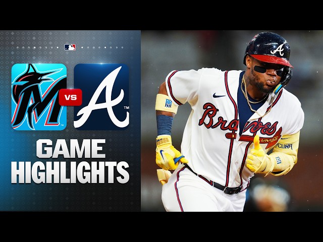 Marlins vs. Braves Highlights (8/6/26) | MLB Highlights