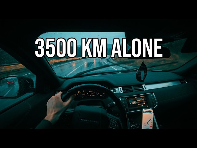 3,500 KM Alone POV ASMR | Moldova to EUROPE Road Trip