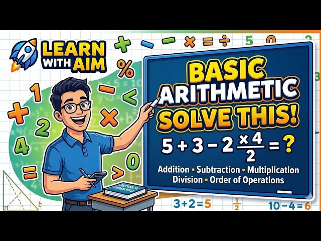 Learn With Aim | Basic Arithmetic & Math for Beginners