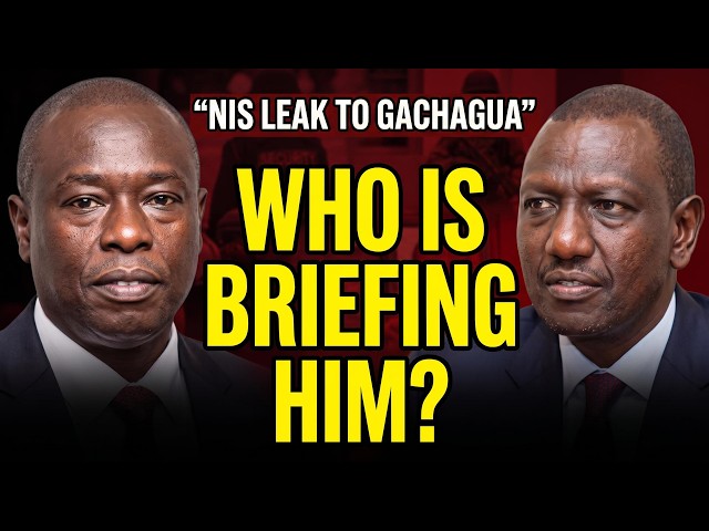 Gachagua's NIS Bombshell Exposes Ruto's Biggest Political Weakness