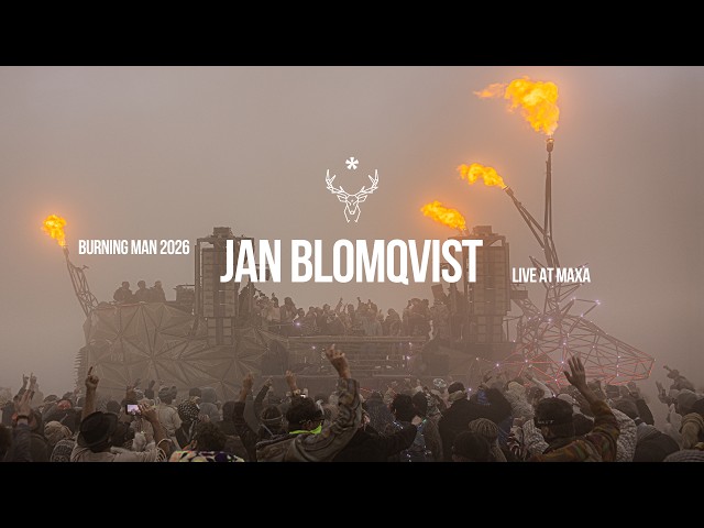 Jan Blomqvist Live Set at Maxa, Burning Man 2026, Dust Storm Full Set