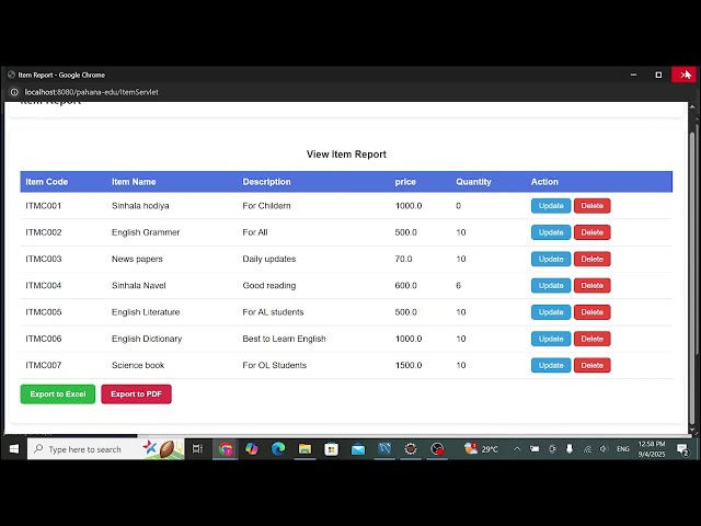 Billing System | Java Web Application | CrazyCoder LK