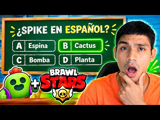 QUE TANTO APRENDI EN DUOLINGO ??? - NO RESPONDI BIEN NI UNA 💀🤡 - BRAWL STARS