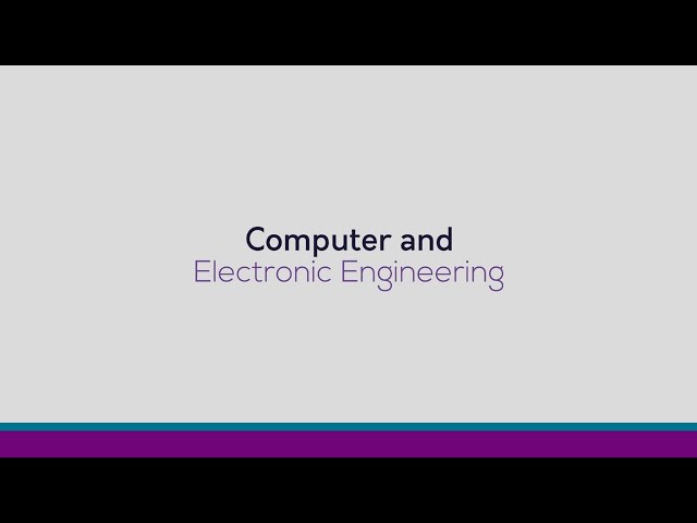 Computer and Electronic Engineering