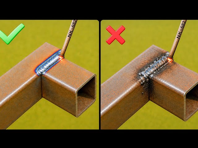 very amazing welding technique!  Only these 2 methods need to be mastered