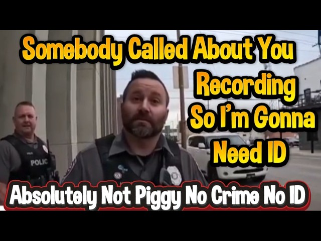 ID Refusal Cops Get It Wrong Again No Crime No ID