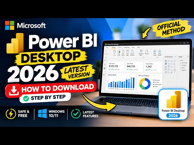 Power BI Desktop 2026 Download & Installation Guide | Step-by-Step