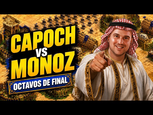 LATAM - OCTAVOS de FINAL: CAPOCH vs MONOZ y MUCHOS MAS #ageofempires2
