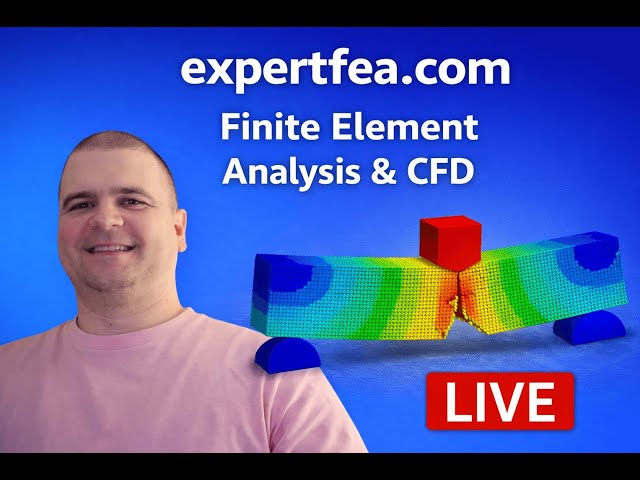 LIVE Stream 10 - FEA simulations of concrete fracture: traditional lagrangian mesh and SPH meshless