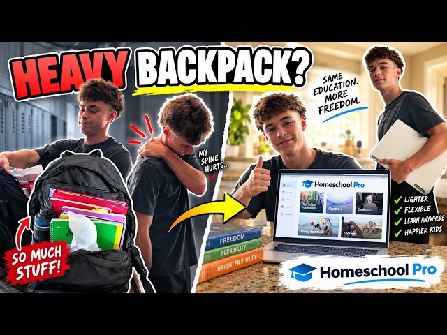 Have You Lifted Your Kid’s Backpack Lately? | Homeschool Pro