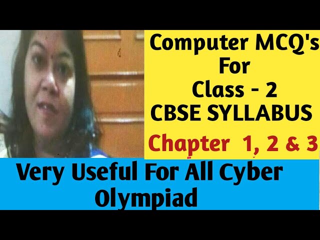 Class 2 Computer || MCQ of  computer || computer for class 2 Computer  question & answer for class 2