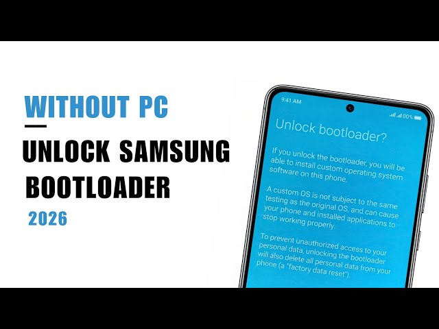 How to Unlock Bootloader on Any Samsung Device Without PC | 2026