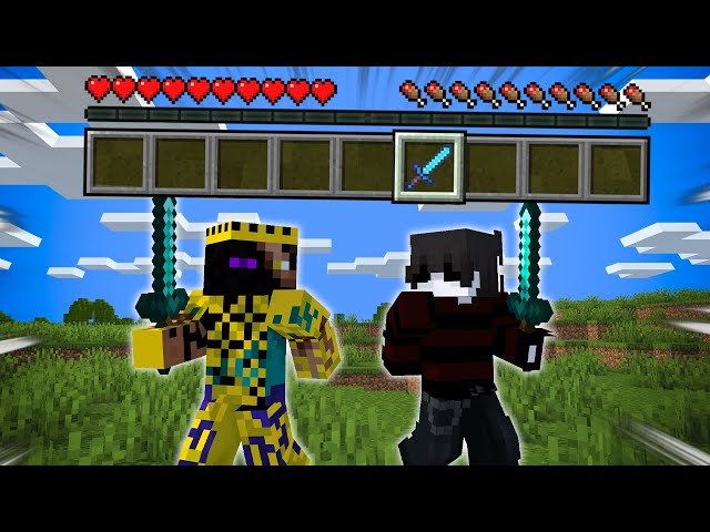 Minecraft hardcore, but we SHARE EVERYTHING!