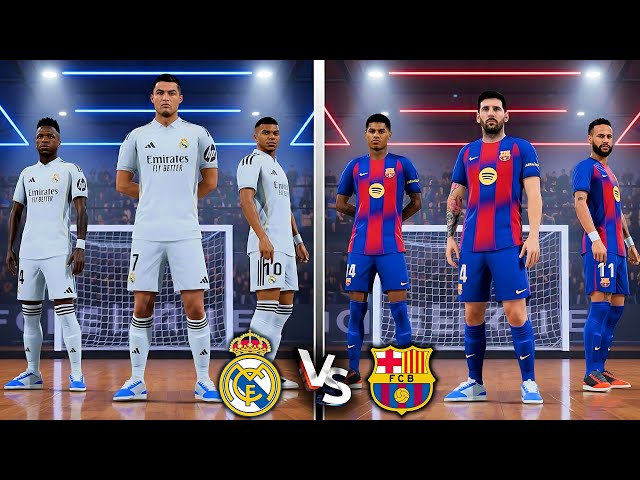 FIFA VOLTA 26 - RONALDO, MESSI, NEYMAR, MBAPPE, VINI JR ALL STARS | REAL MADRID VS BARCELONA - FINAL