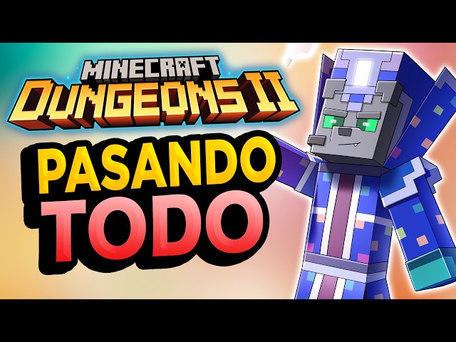🔴 Pasando Todo MINECRAFT DUNGEONS 2!!!