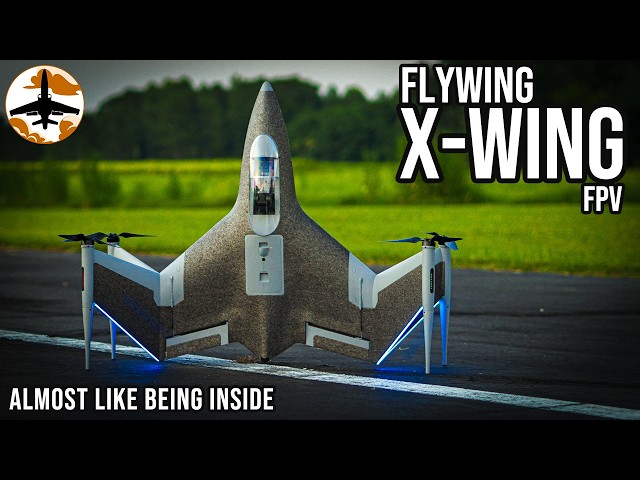 High End FPV for Beginners - Flywing X-Wing Review